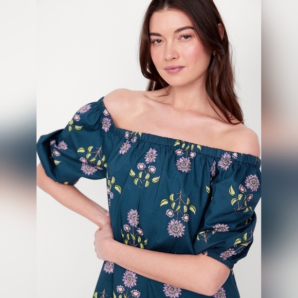 Old Navy Floral Mini Swing Dress - Picture 5 of 5